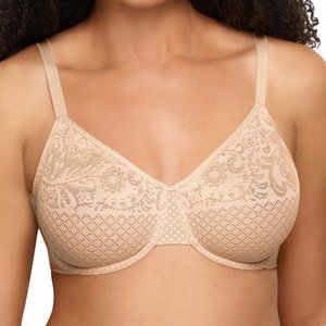 Wacoal Visual Effects Minimizer Nude Bra 36I